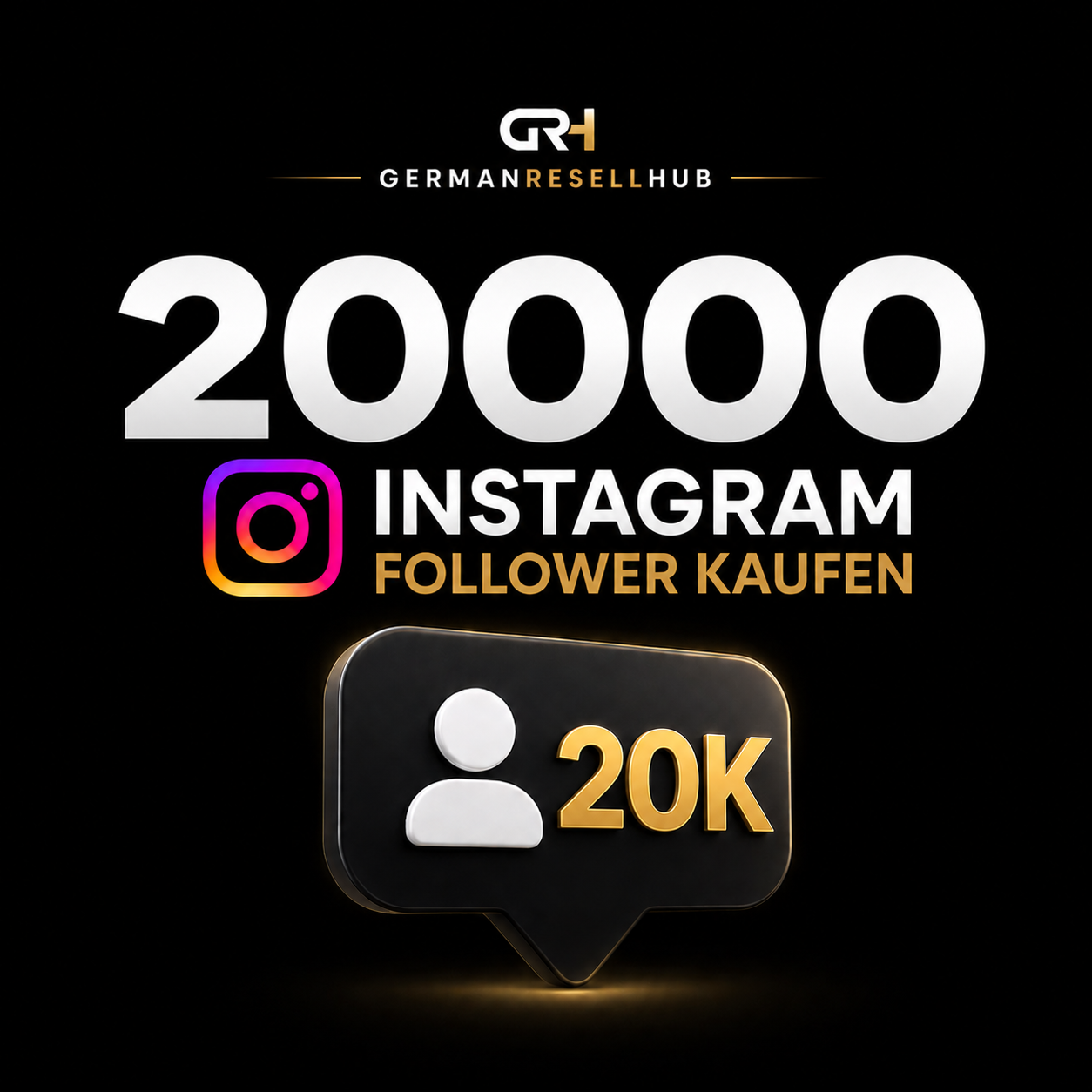 20K Instagram Follower